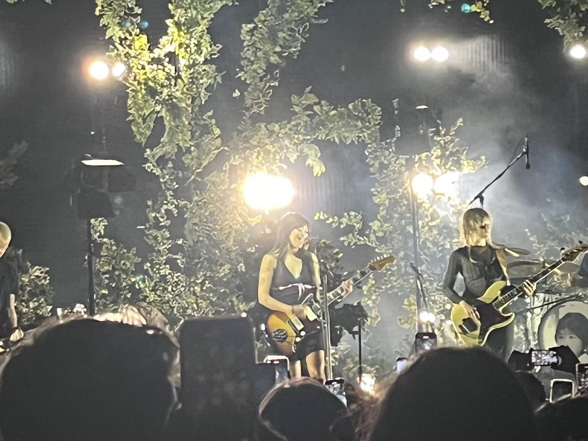 Beabadoobee concert in Central Park, 2024