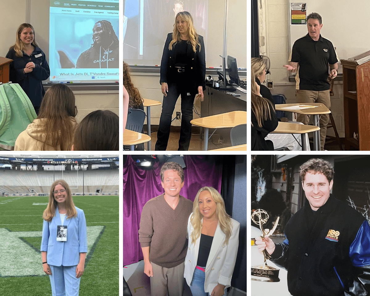 The journalist from the journalism series put on this month by Mrs. Nazarko in her Journalism Class
