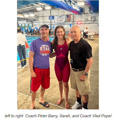 Swimmer Sarah Rodrigues Qualifies to Compete at the 2024 Olympic Trials